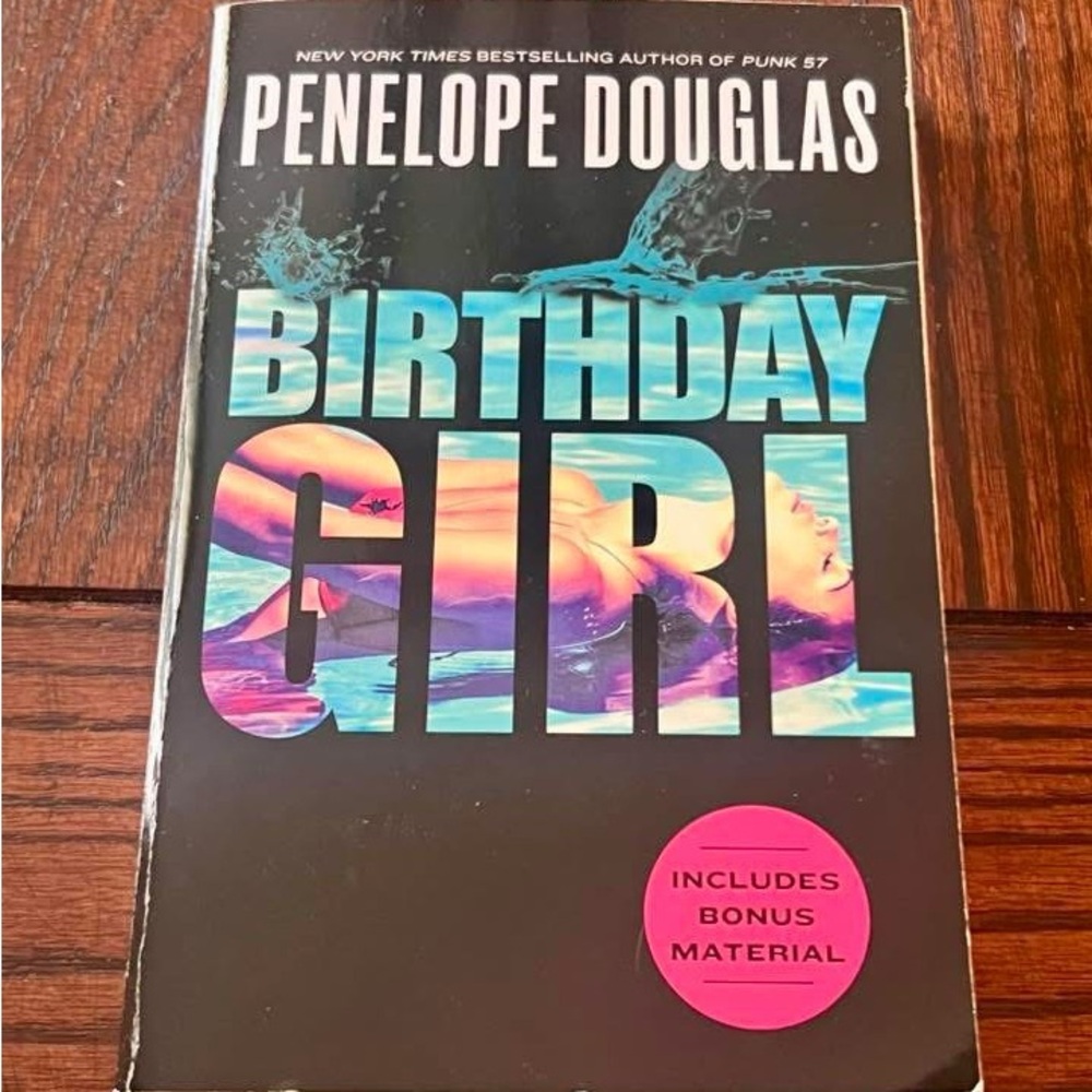 Birthday Girl - Black with Multicolor Cover